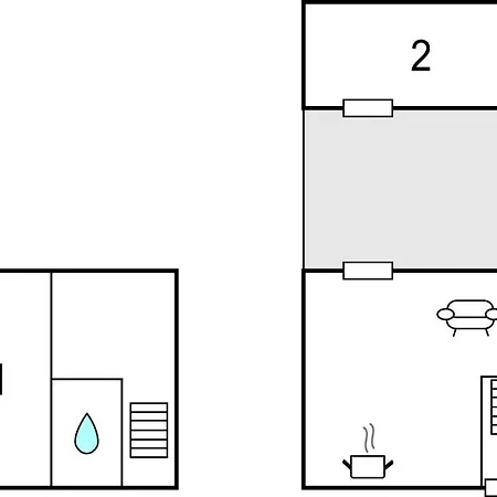 2 Bedroom Nice Home In Assens